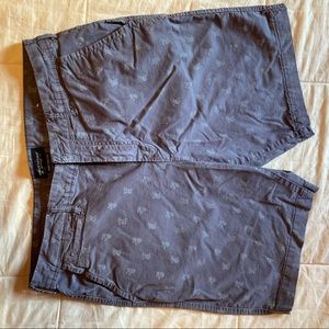 AEO Mens Flat Front Shorts Size 36